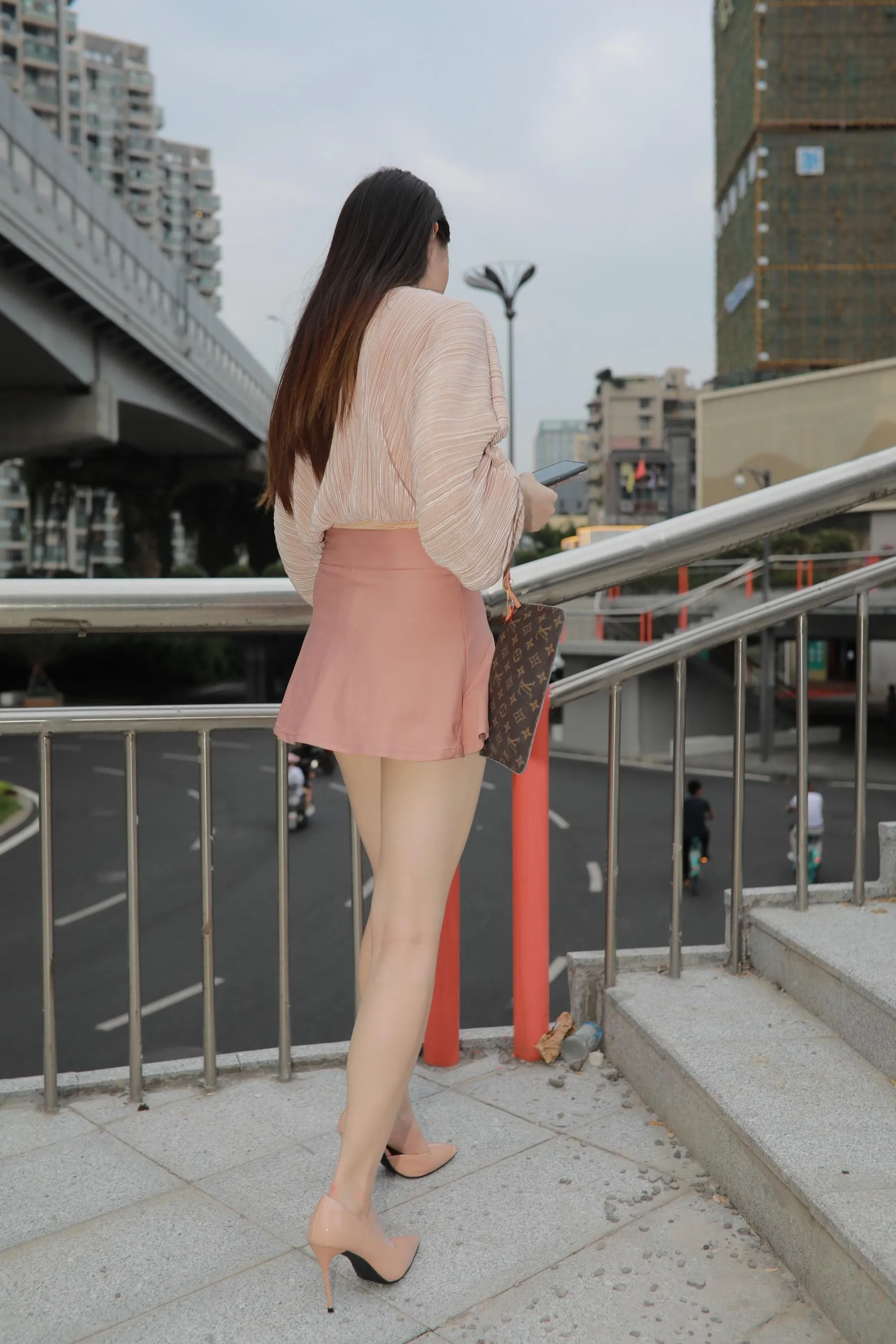 魔镜街拍 NO.167 可爱的粉色短裙小姐姐 [495P]插图3